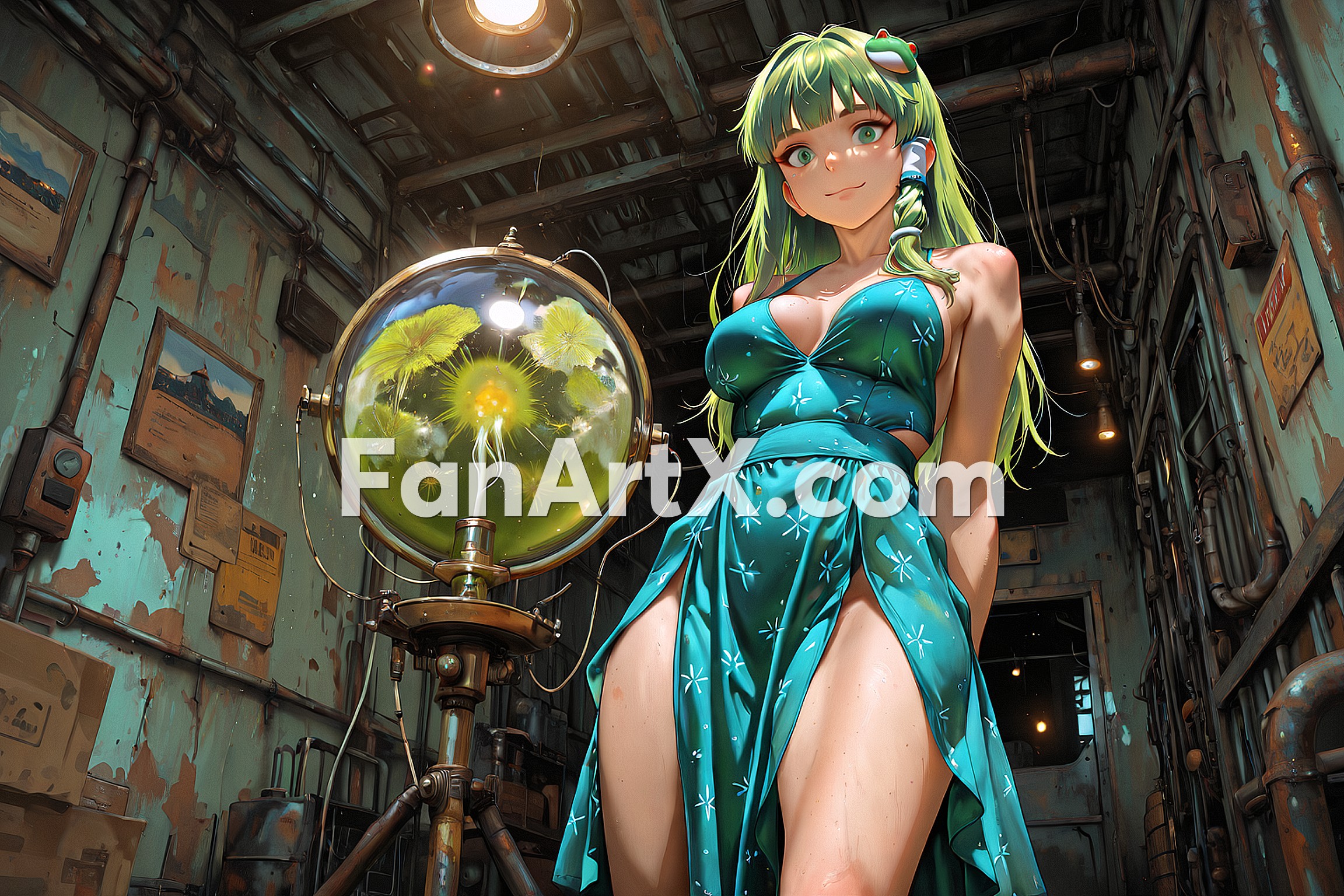Kochiya Sanae Touhou project Fanart 1707487